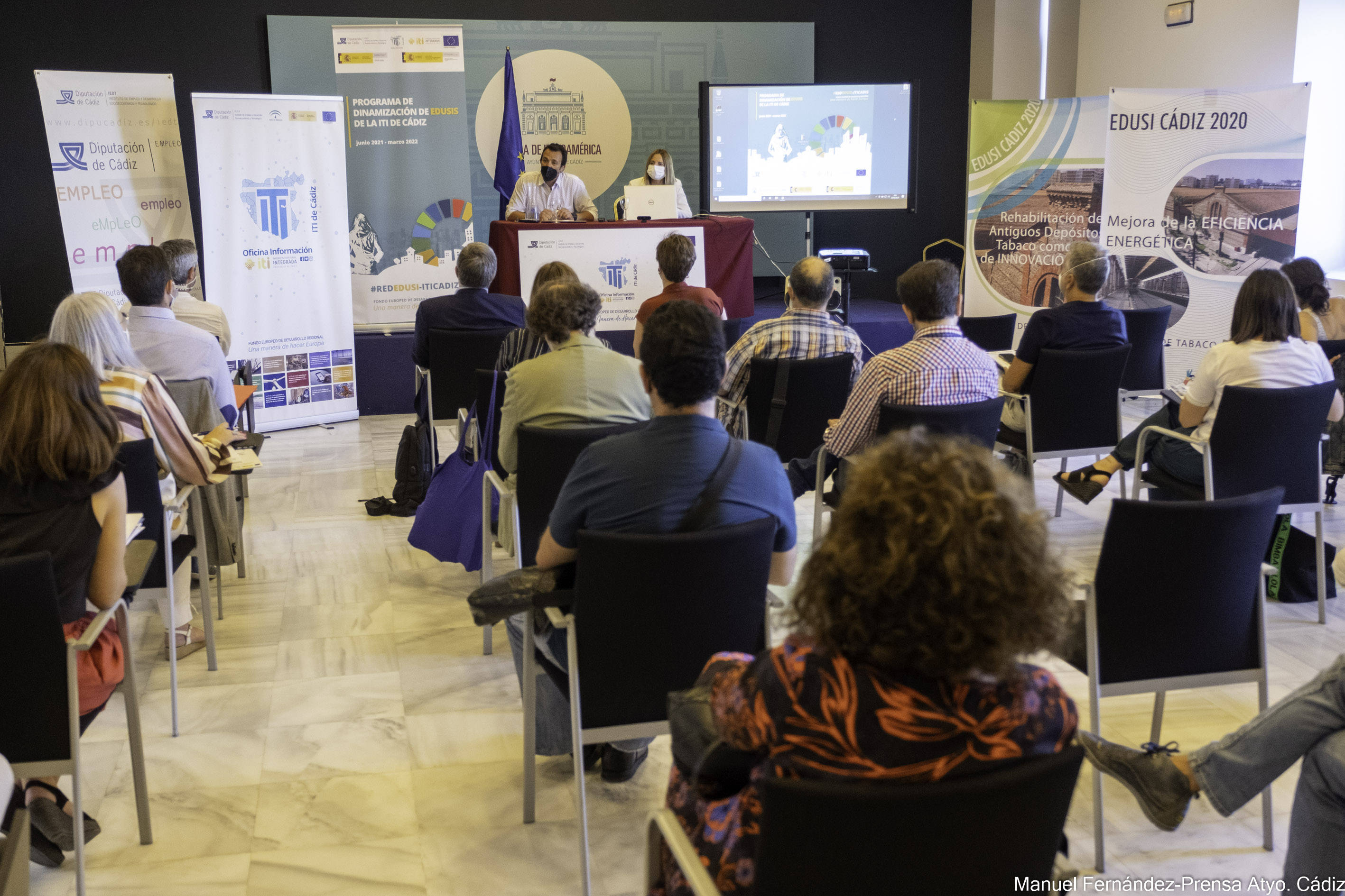 Primer encuentro de ciudades Edusi, en la Casa de Iberoamérica